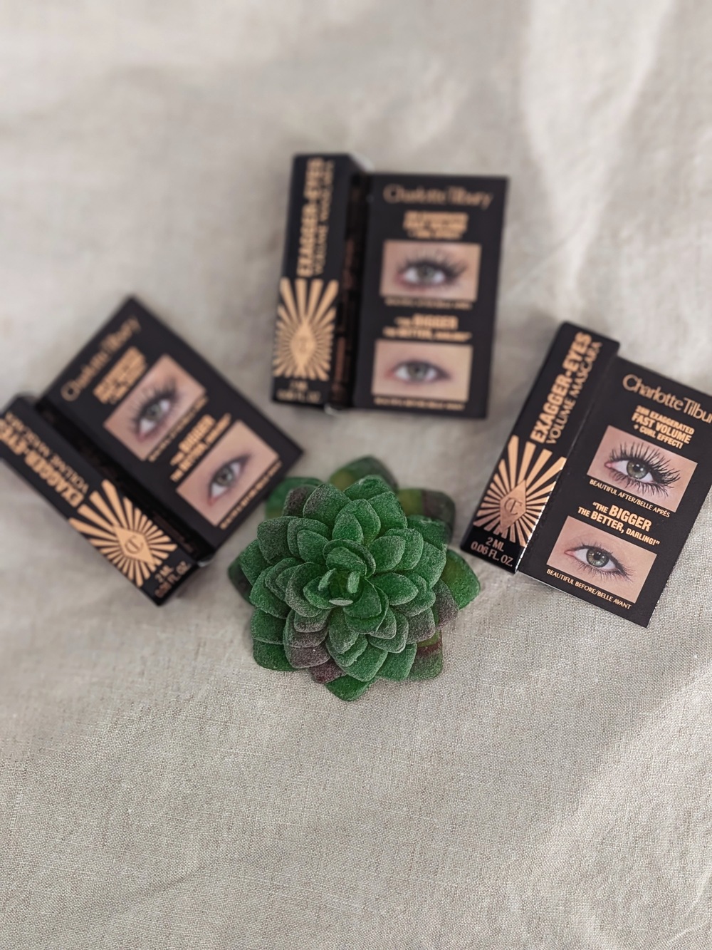 Charlotte Tilbury Exagger-Eyes Volume Mascara Mini Trio NWT